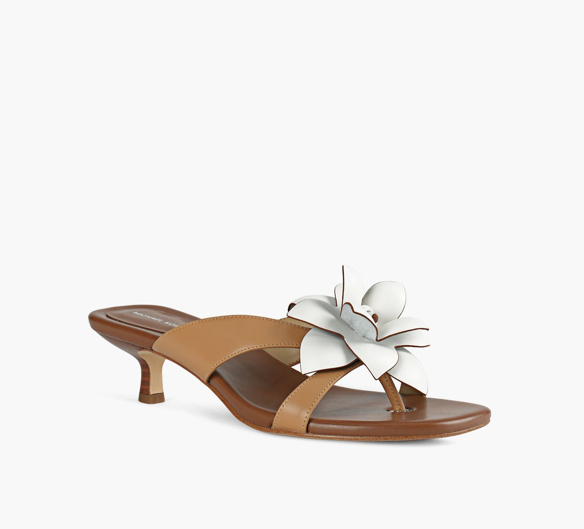 MICHAEL KORS SANDALEMINITALONJACIE en TAN vue 2