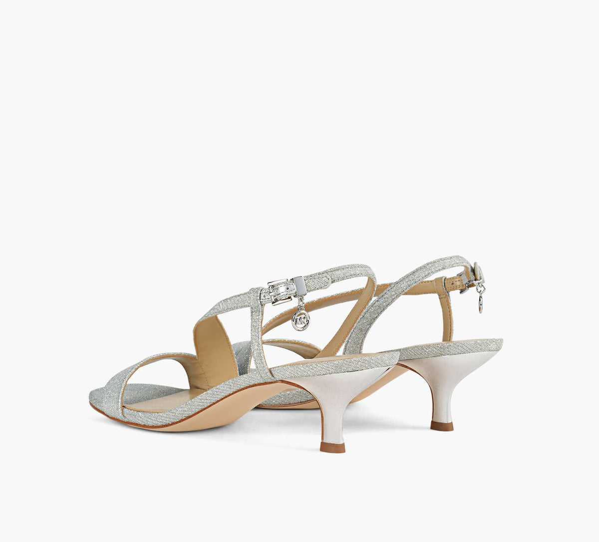 MICHAEL KORS SANDALEMINITALONJAIDA en ARGENT vue 3