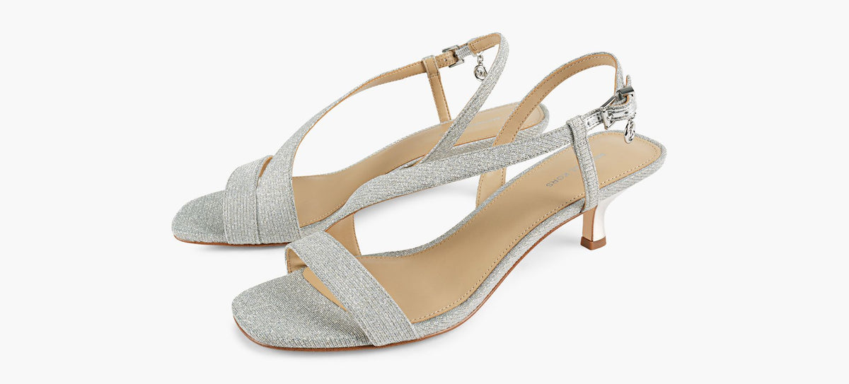 MICHAEL KORS SANDALEMINITALONJAIDA en ARGENT vue 4