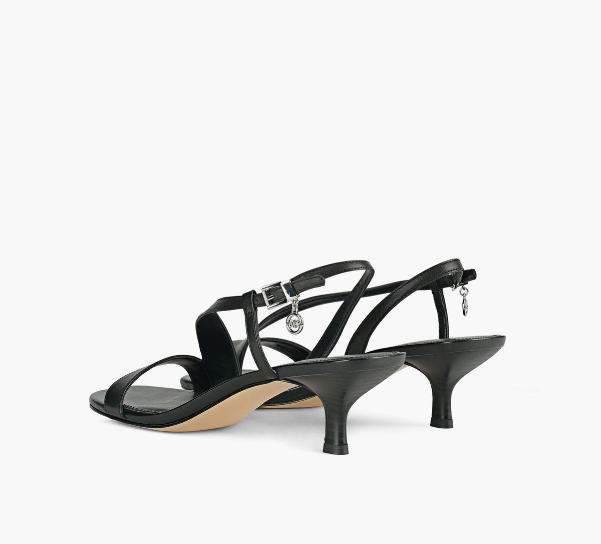 MICHAEL KORS JAIDAKITTENSANDAL in BLACK view 3