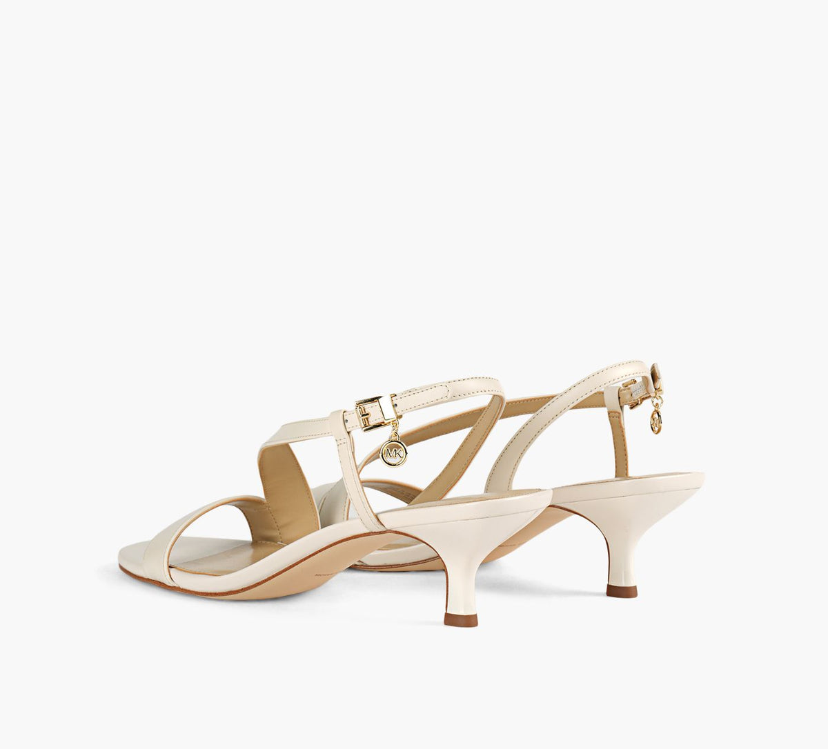 MICHAEL KORS JAIDAKITTENSANDAL in BEIGE view 3