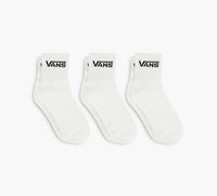 VANS UNISEXCREWSOCKS3PACK in WHITE