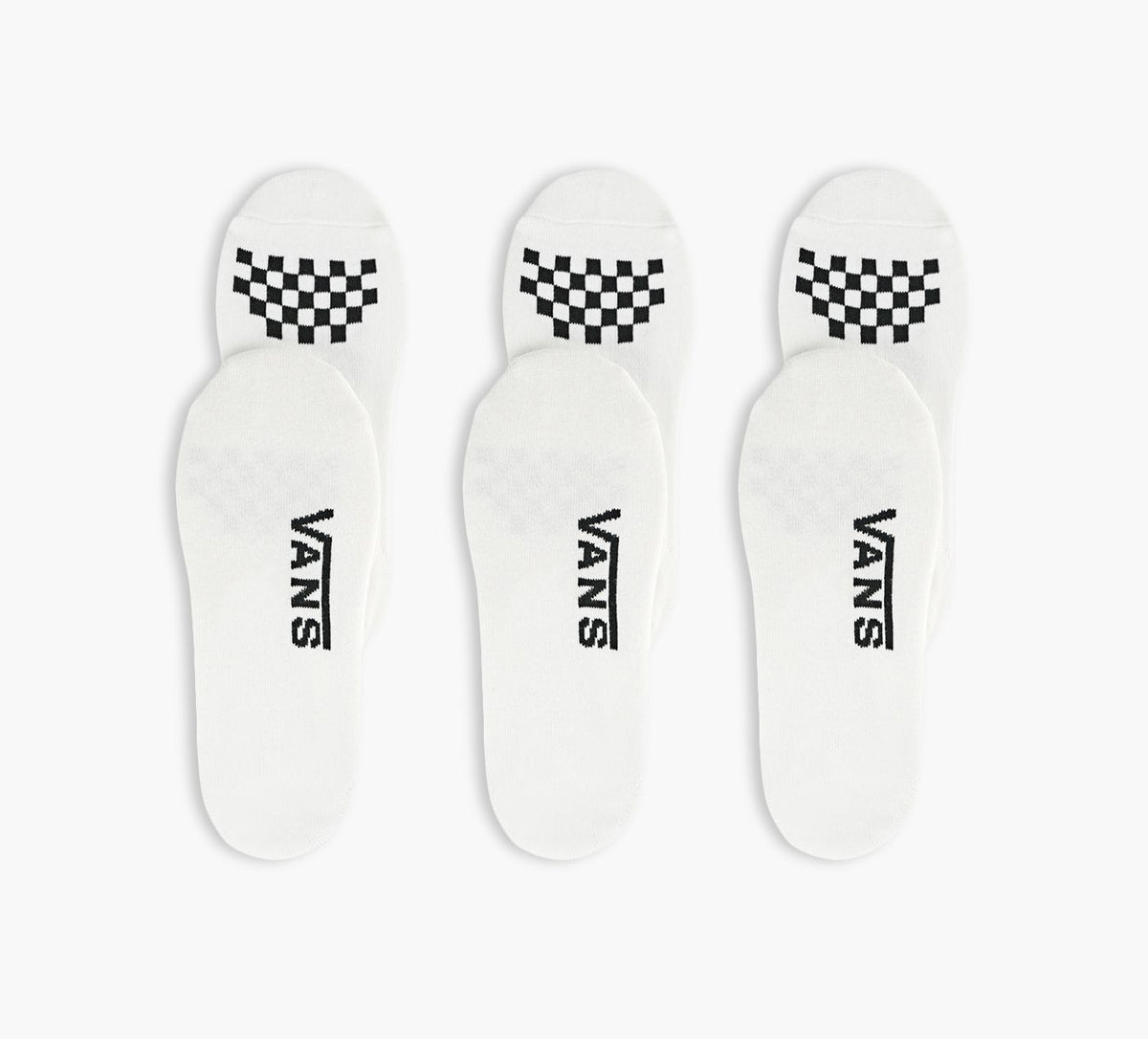 VANS CANOODLESOCKS3PACK in WHITE
