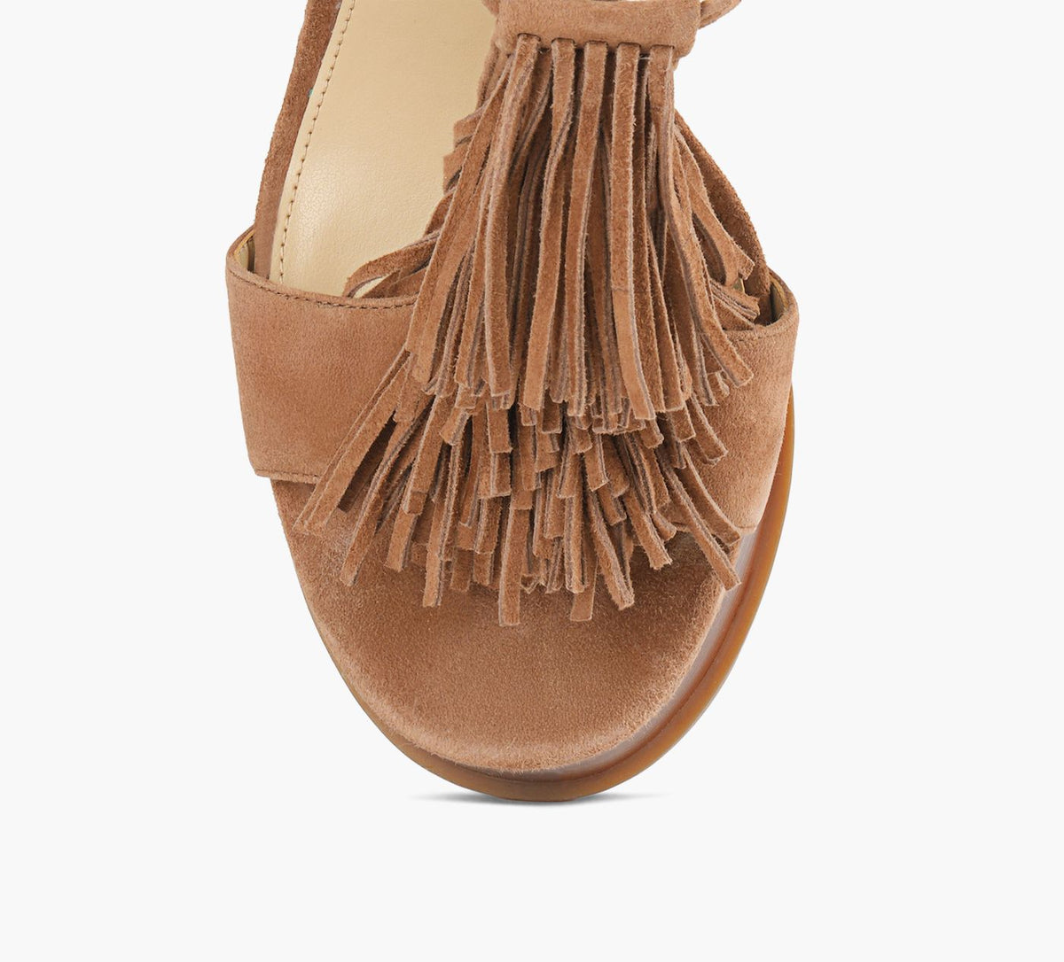 MICHAEL KORS INDRAPLATFORMSANDAL in TAN view 1c