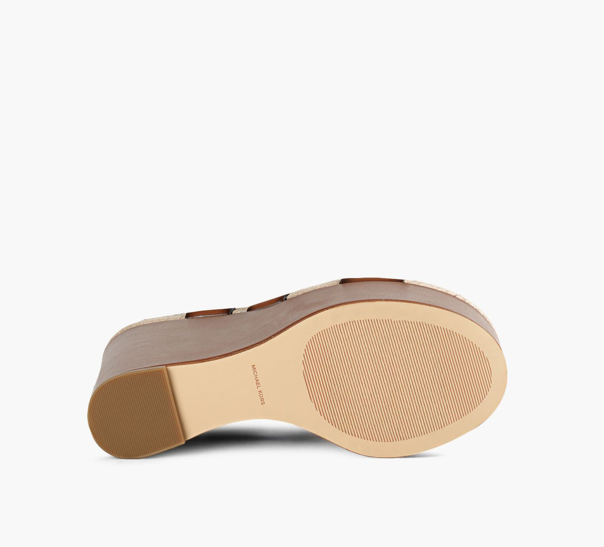 MICHAEL KORS RAVENWEDGESANDAL in TAN view 6
