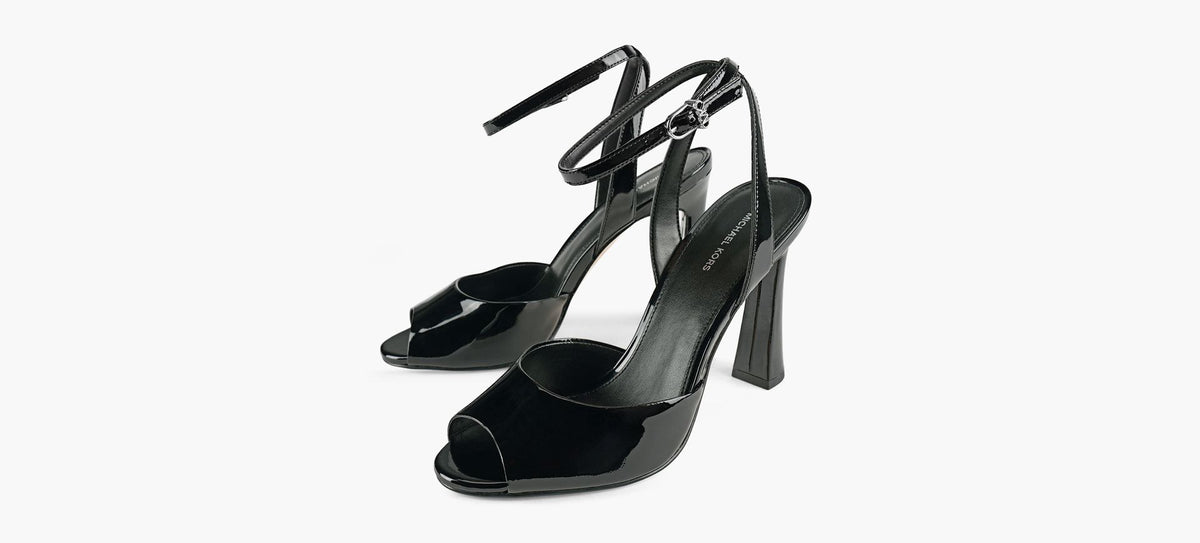 MICHAEL KORS ROSIEHIGHSANDAL in BLACK view 4