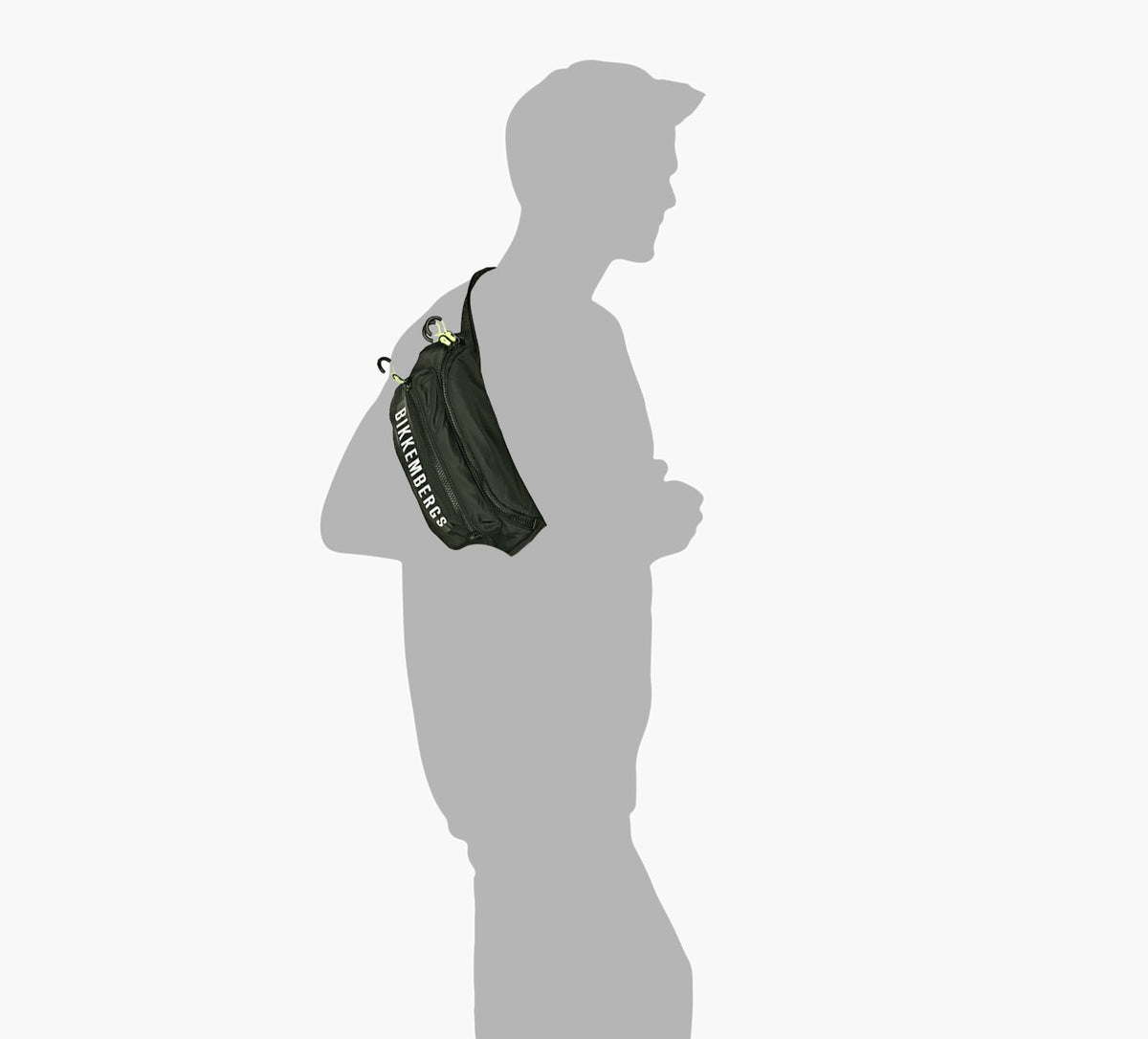 BIKKEMBERGS LIAMBELTBAG in BLACK view 1c