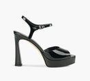 MICHAEL KORS ROSIEHIGHPLATFORMSANDAL in BLACK