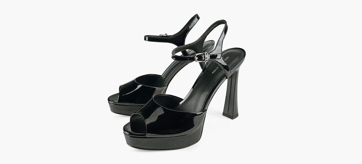 MICHAEL KORS ROSIEHIGHPLATFORMSANDAL in BLACK view 4