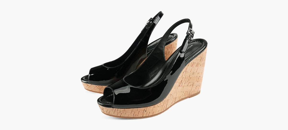 MICHAEL KORS ROSIEWEDGE in BLACK view 4