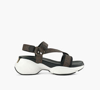 MICHAEL KORS BOWIESANDAL in BROWN