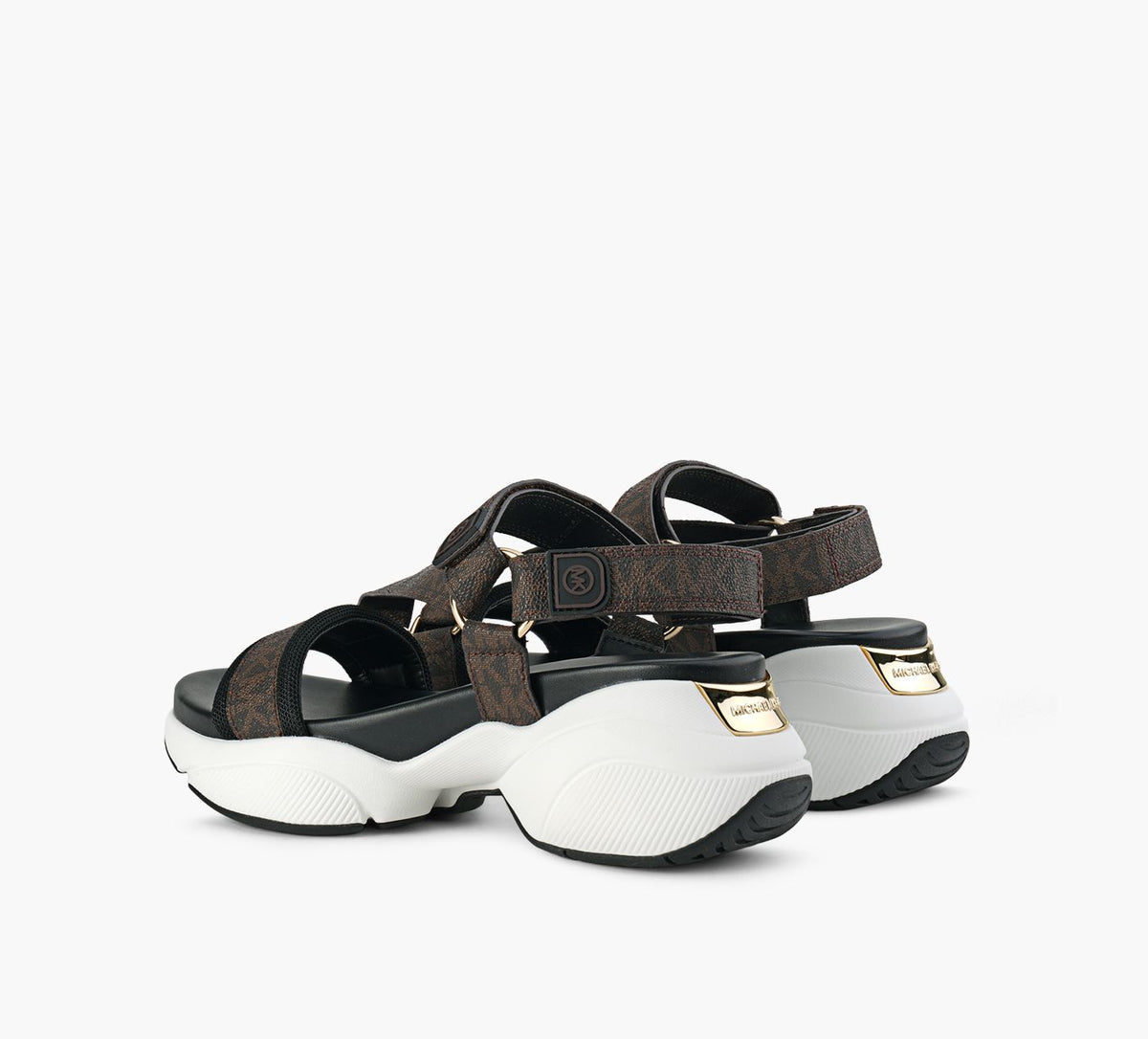 MICHAEL KORS BOWIESANDAL in BROWN view 3
