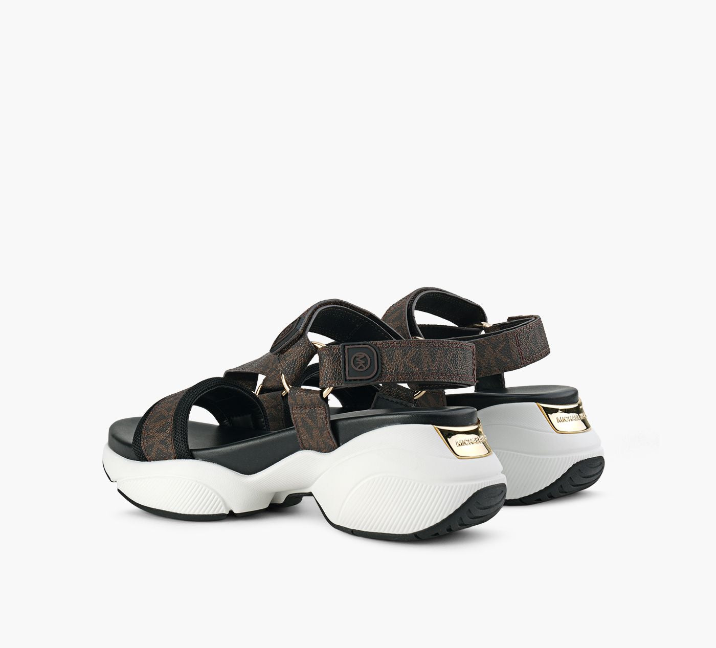MICHAEL KORS BOWIESANDAL in BROWN view 3