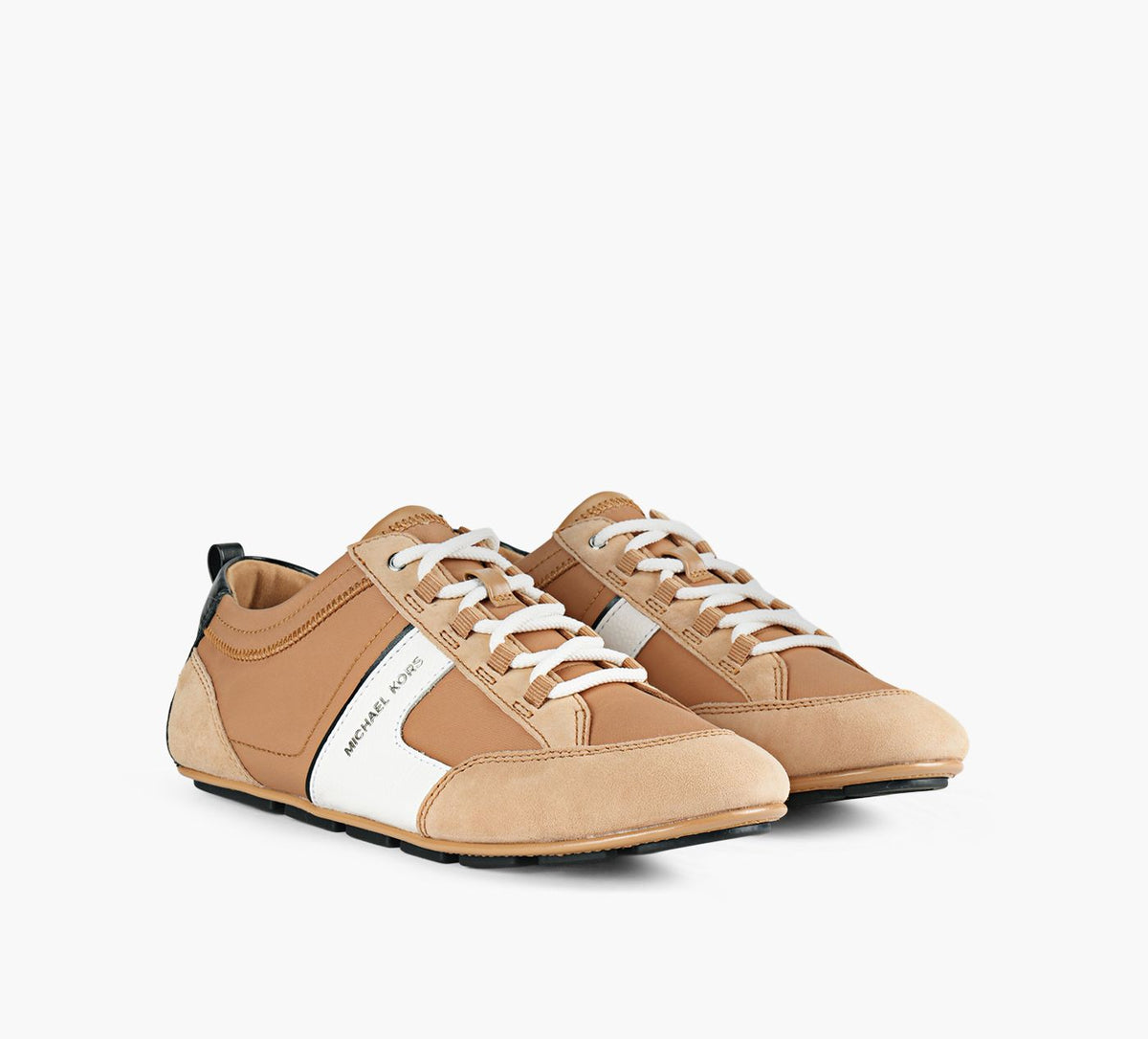 MICHAEL KORS KEELYTRAINER in TAN view 2