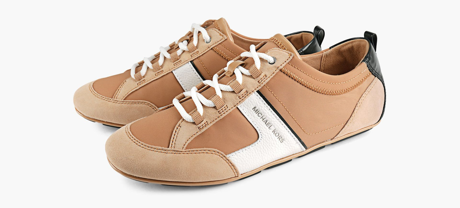 MICHAEL KORS KEELYTRAINER in TAN view 4