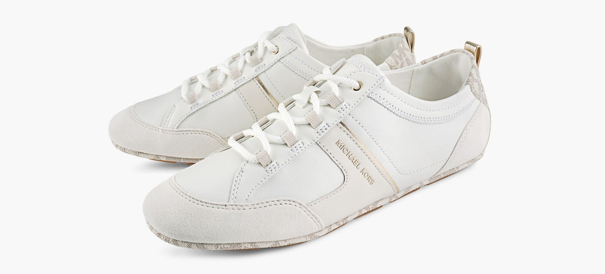 MICHAEL KORS KEELYTRAINER in WHITE view 4