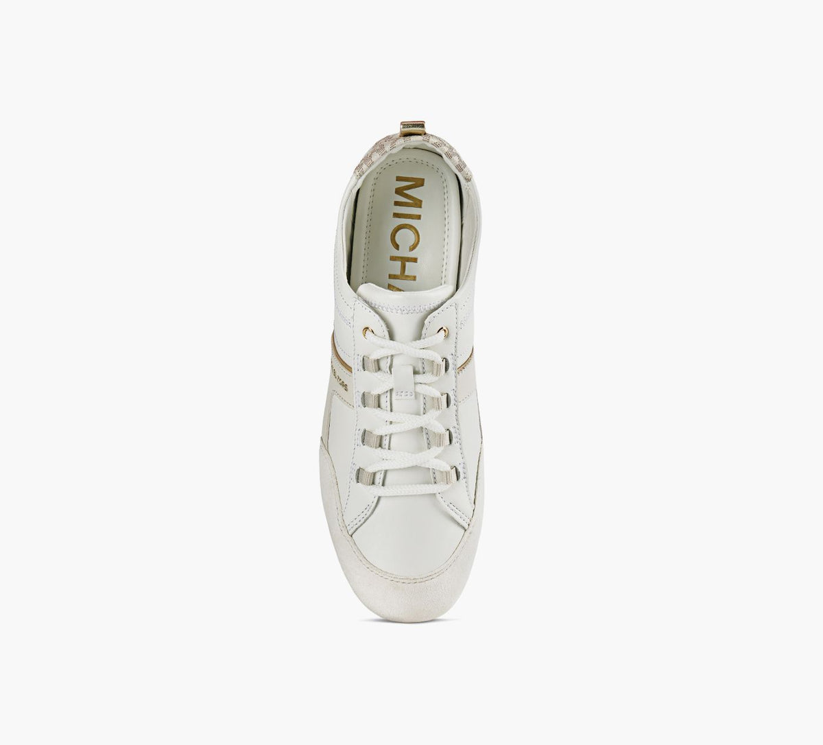 MICHAEL KORS BASKETKEELY en BLANC vue 1c