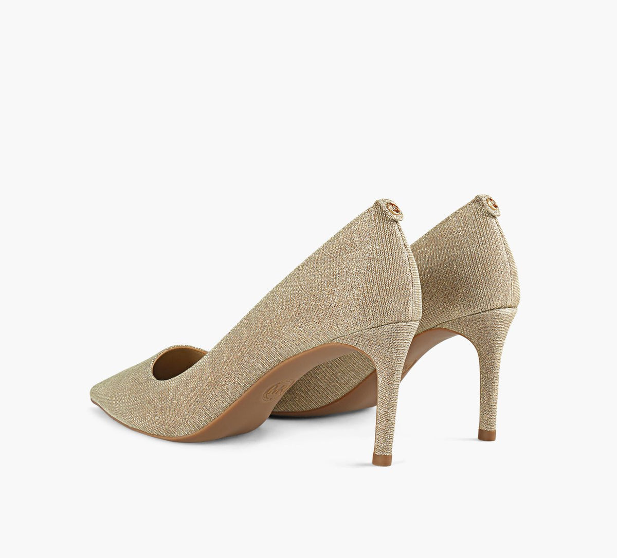 MICHAEL KORS ALINAFLEXPUMP in GOLD view 3