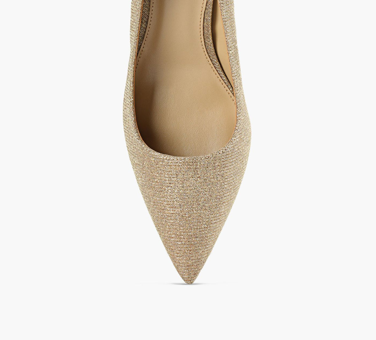 MICHAEL KORS ALINAFLEXPUMP in GOLD view 1c