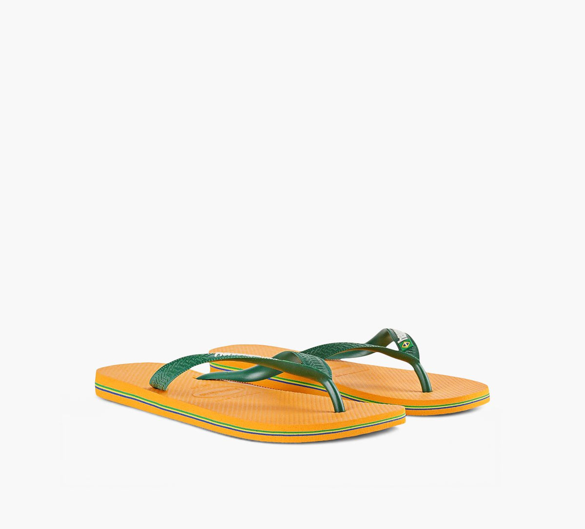 HAVAIANAS BRAZILLOGO in YELLOW view 2