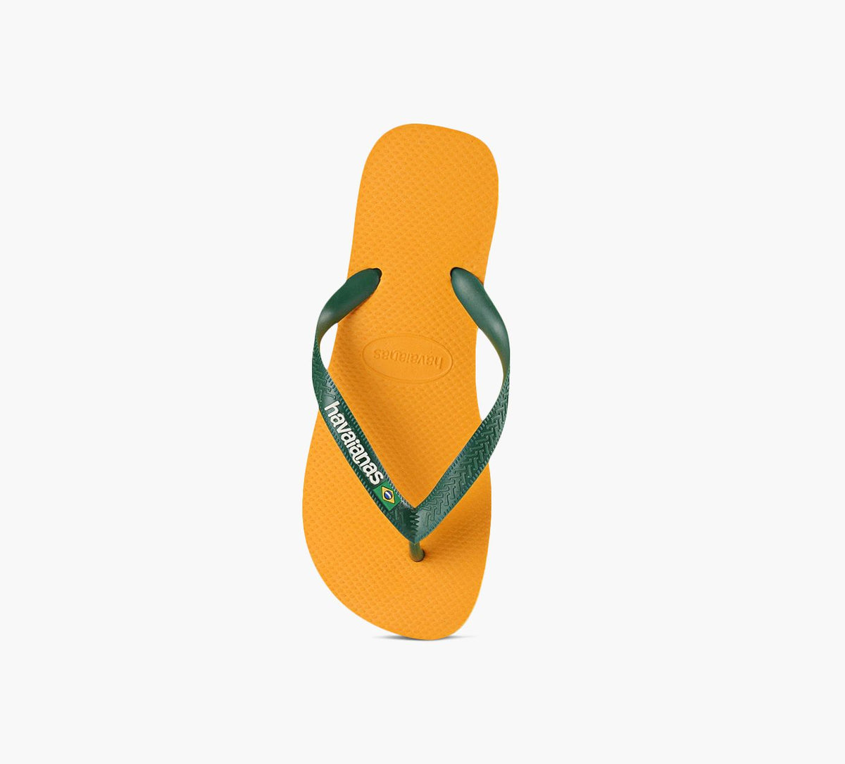 HAVAIANAS BRAZILLOGO in YELLOW view 1c