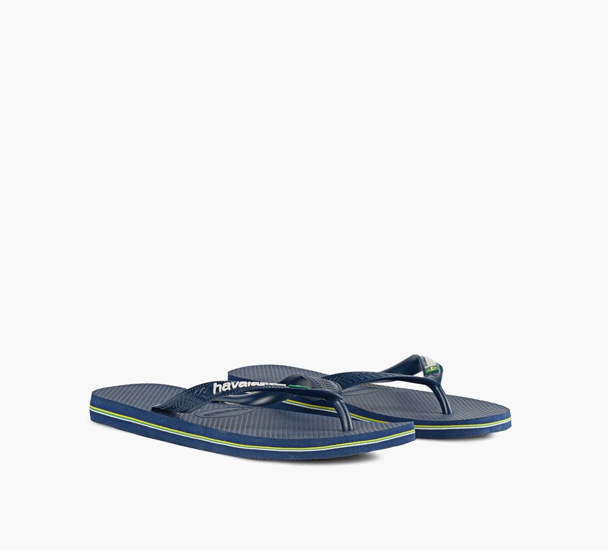 HAVAIANAS TONGBRAZILLOGO en BLEU vue 2
