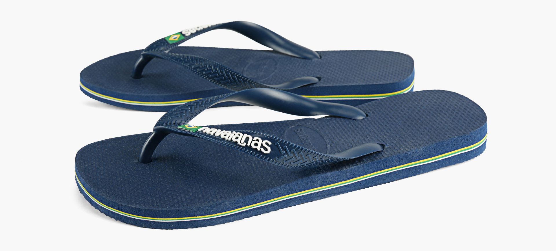 HAVAIANAS BRAZILLOGO in BLUE view 4