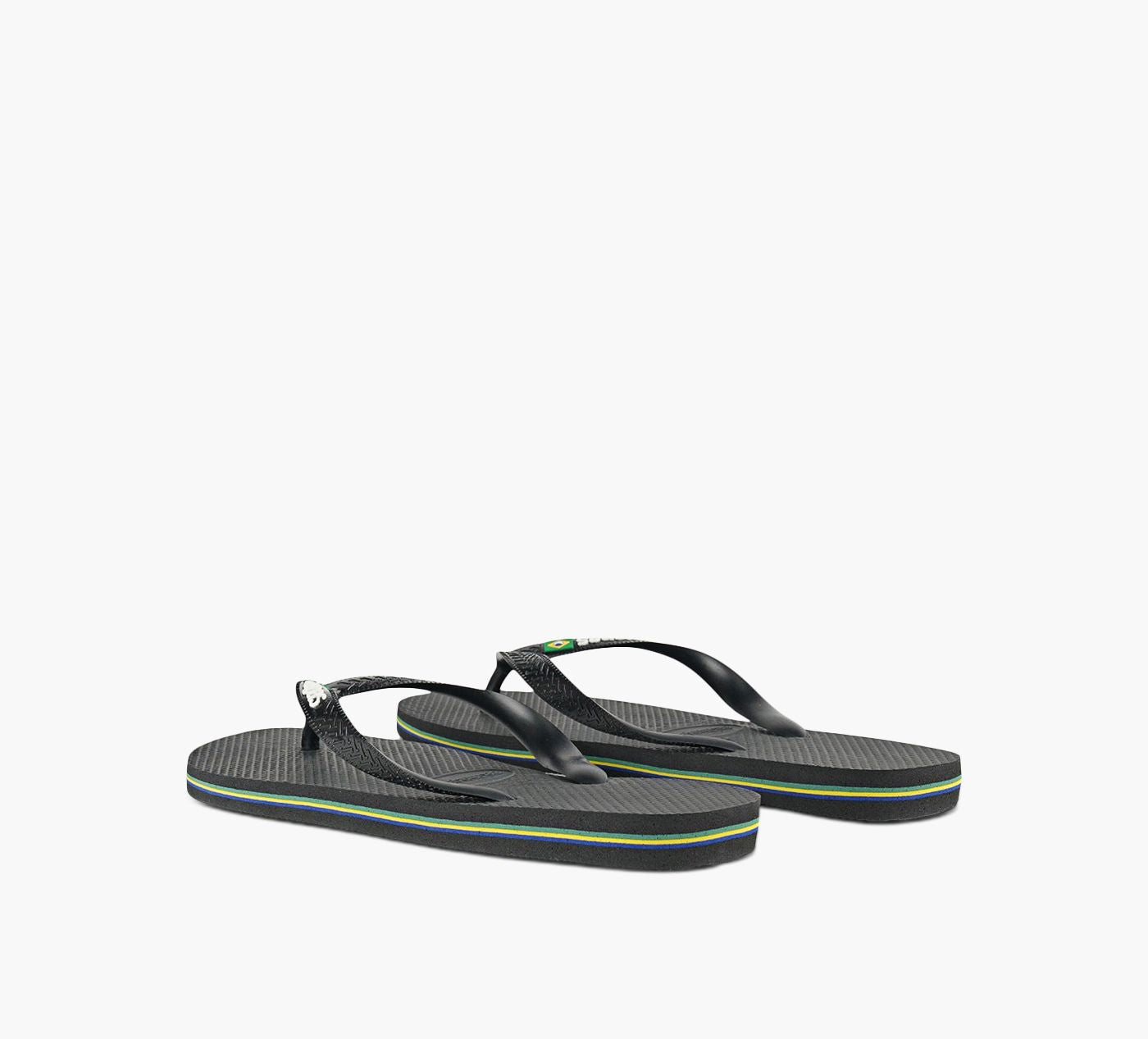 HAVAIANAS BRAZILLOGO in BLACK view 3