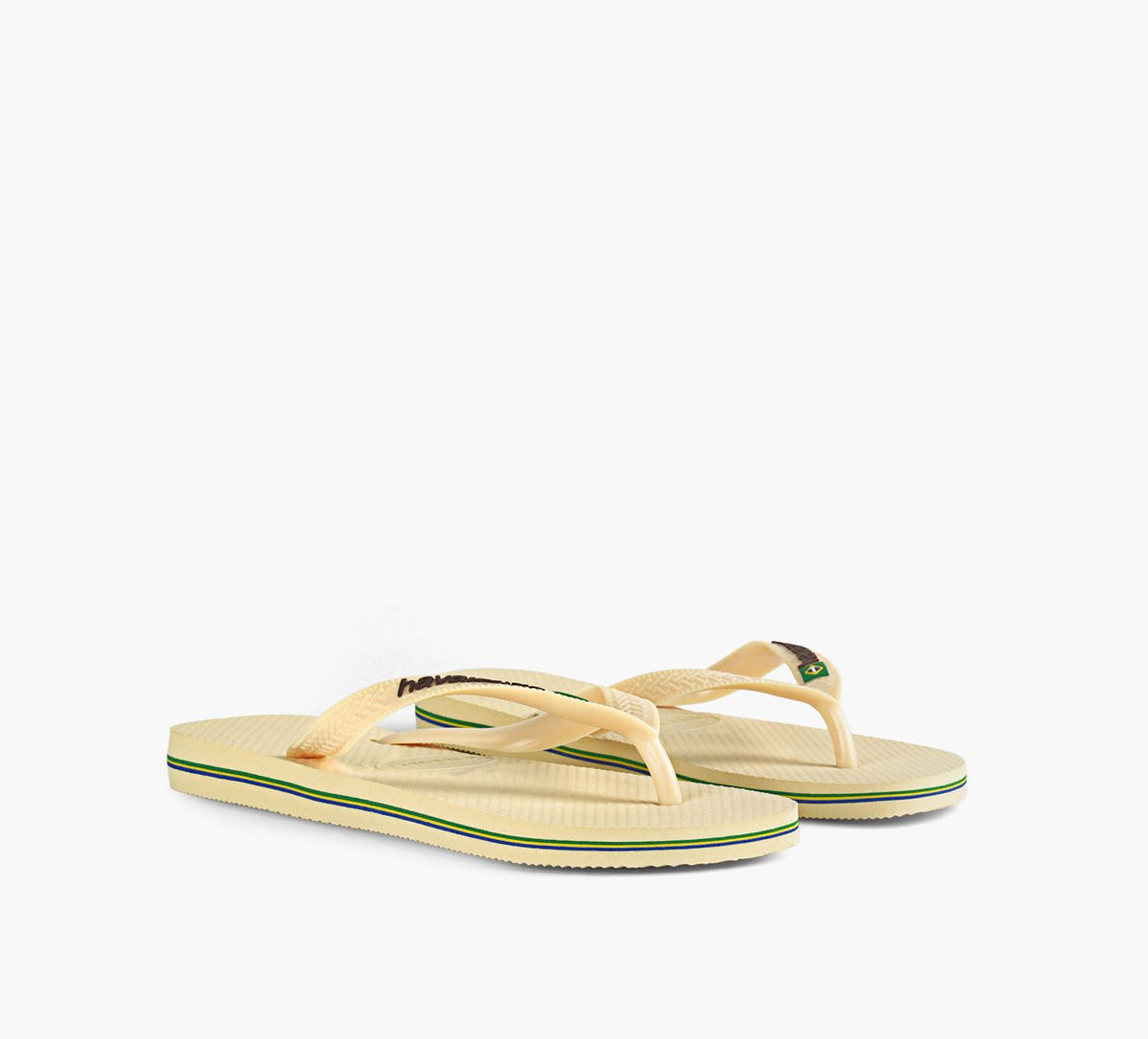 HAVAIANAS TONGHAVAIANASBRAZILLOGO en BEIGE vue 2