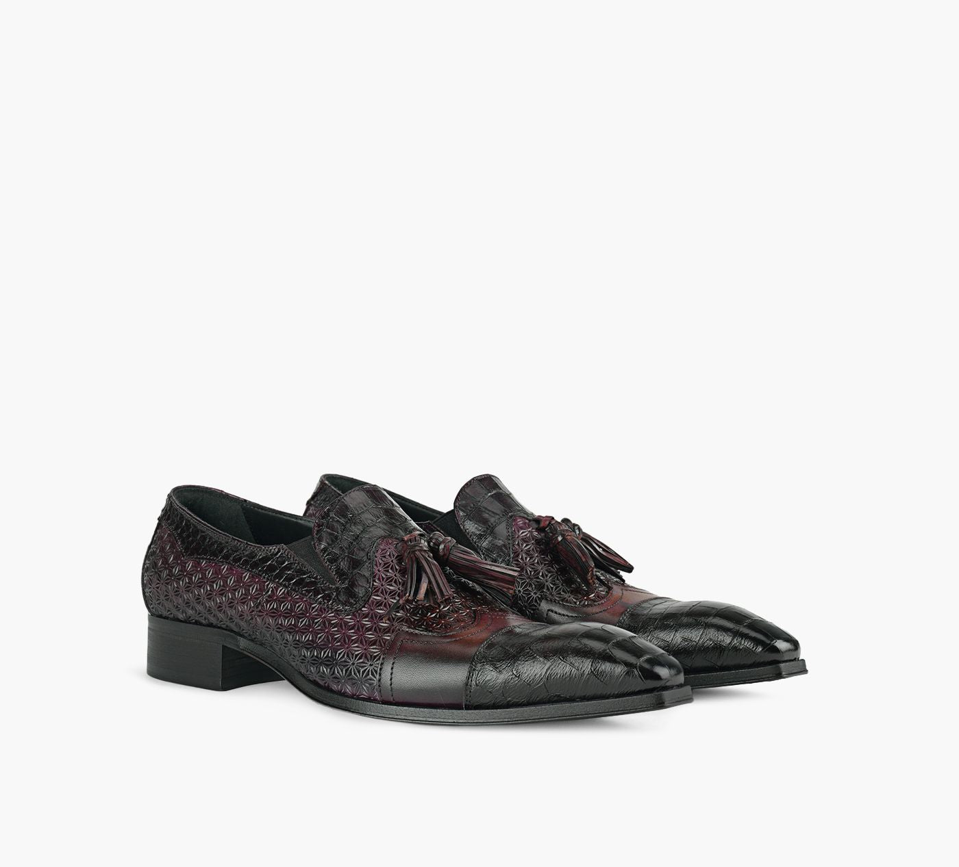 JO GHOST 5746 in BURGUNDY view 2