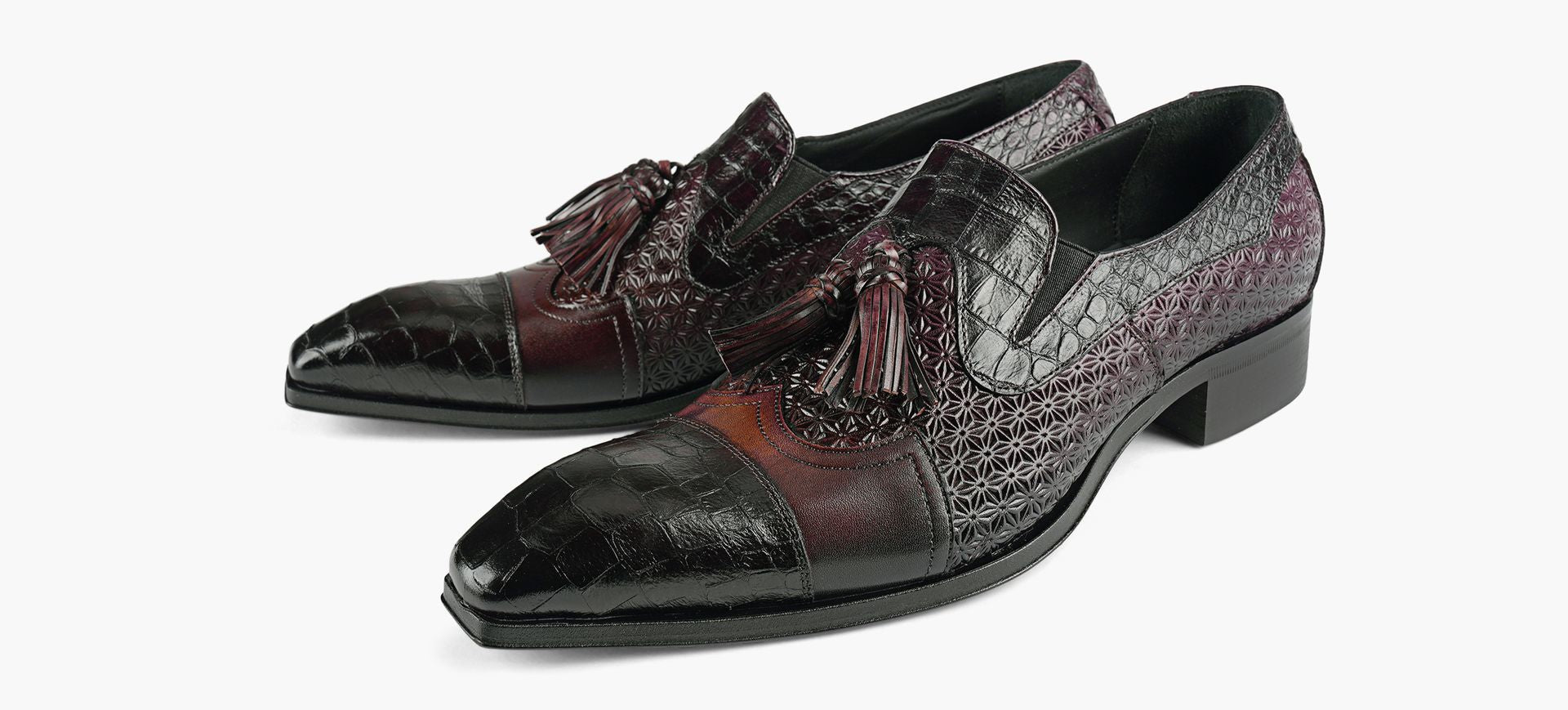 JO GHOST 5746 in BURGUNDY view 4