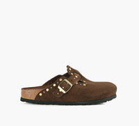 BIRKENSTOCK BOSTONRIVETS en BRUN