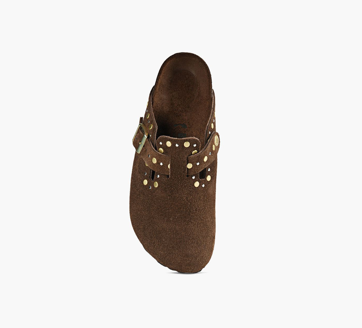 BIRKENSTOCK BOSTONRIVETS en BRUN vue 1c