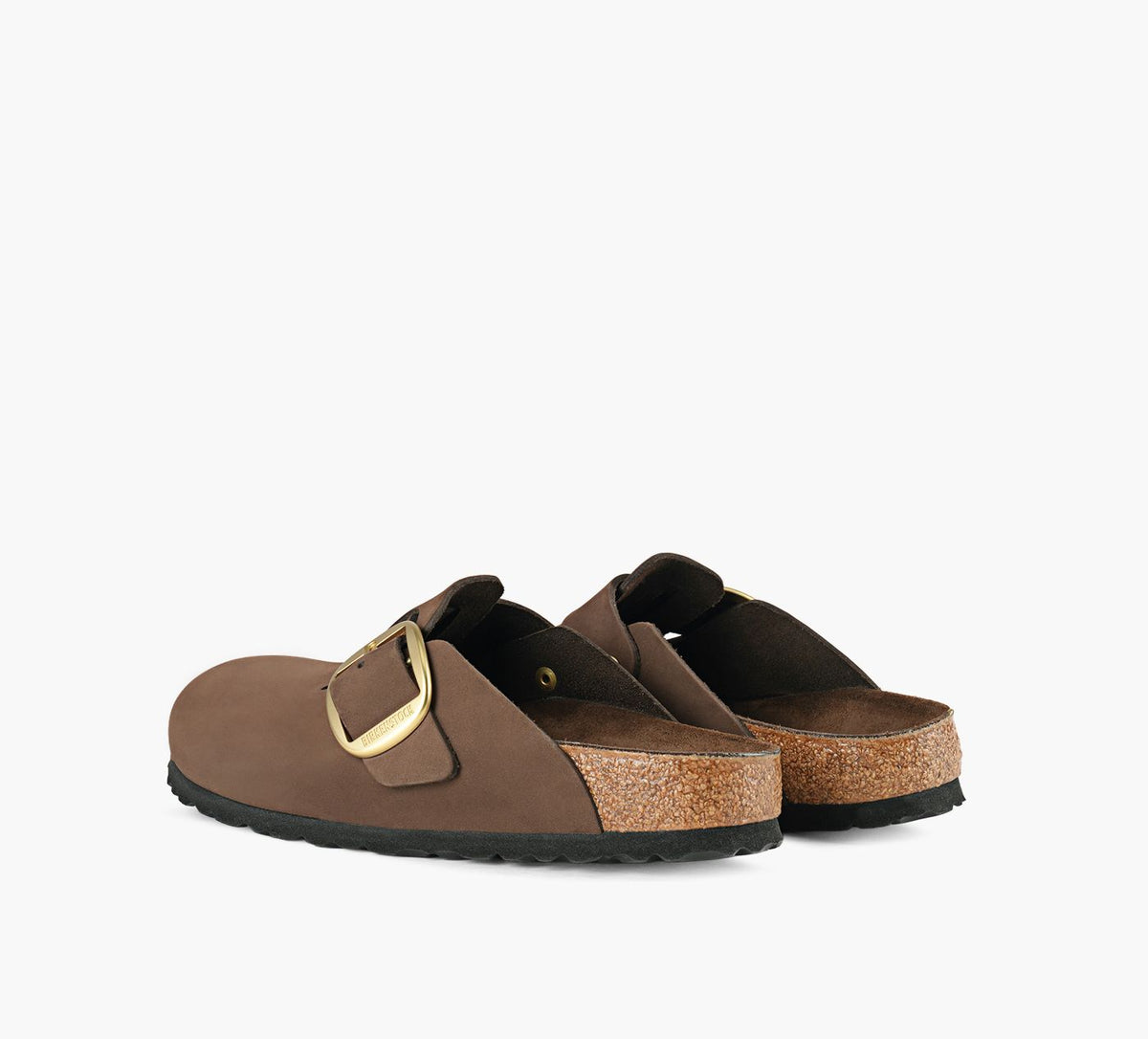 BIRKENSTOCK BOSTONGROSSEBOUCLE en BRUN vue 3