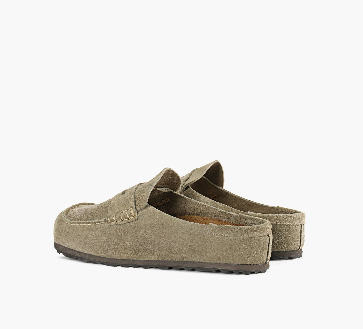 靴 BIRKENSTOCK NAPLES TAUPE Birkenstock Naples Wrapped Loafers for Women | Taupe – Browns Shoes