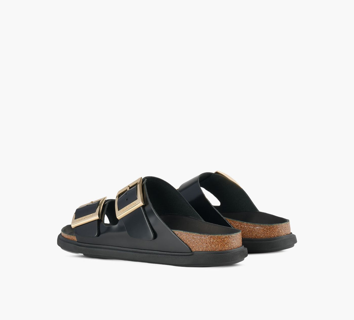 BIRKENSTOCK ARIZONABOUCLECARRE en NOIR vue 3