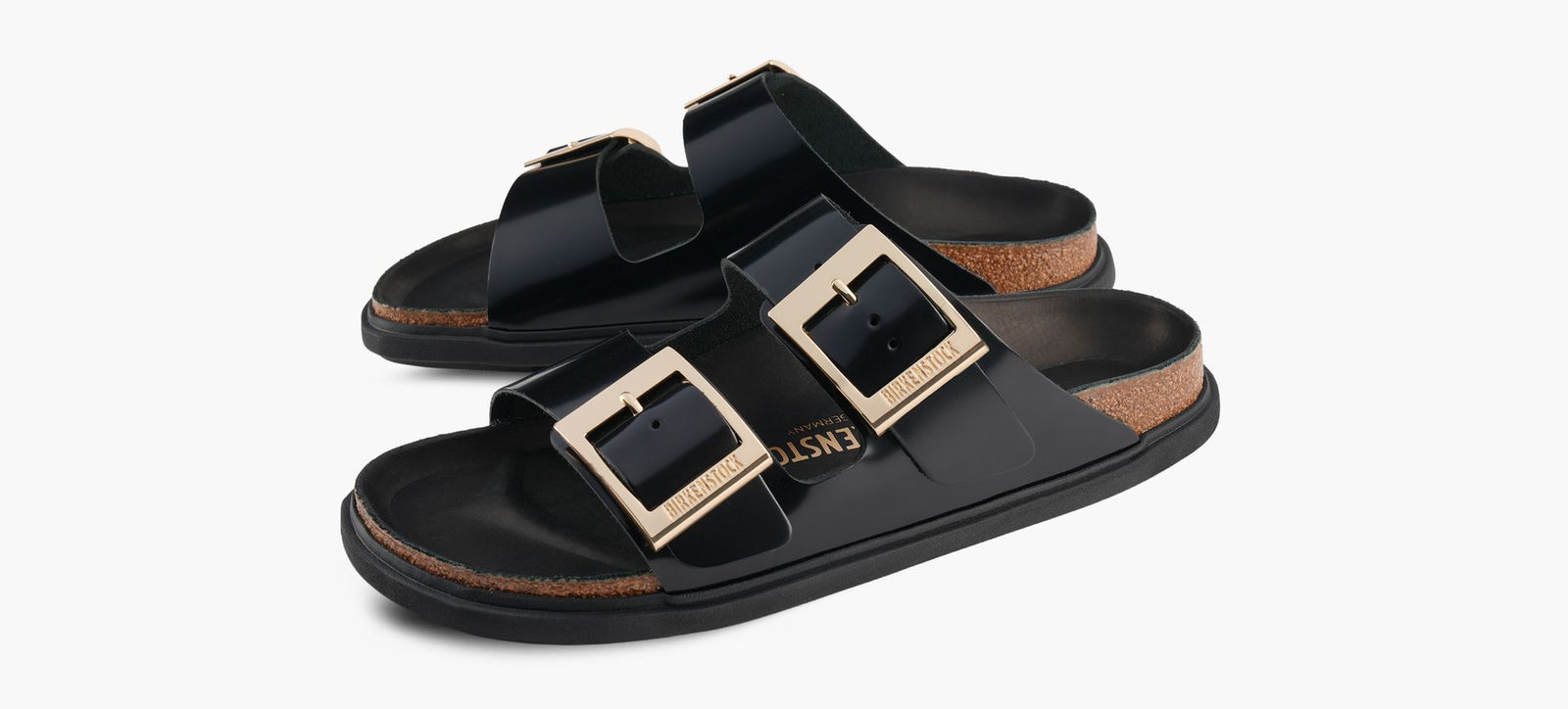 BIRKENSTOCK ARIZONADROPLETBUCKLE in BLACK view 4