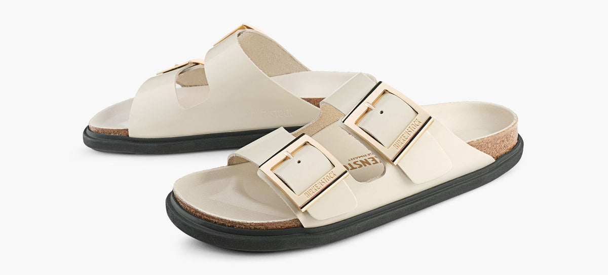 BIRKENSTOCK ARIZONABOUCLECARRE en BEIGE vue 4