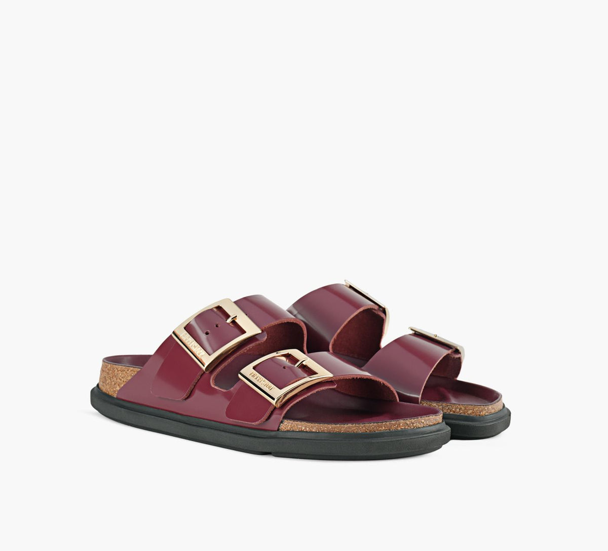 BIRKENSTOCK ARIZONADROPLETBUCKLE in BURGUNDY view 2