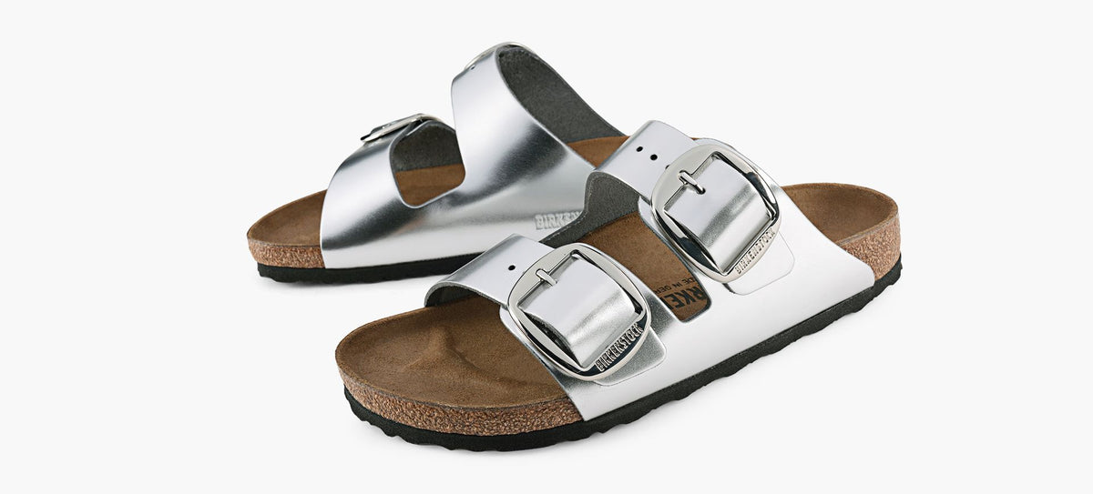 BIRKENSTOCK ARIZONABIGBUCKLE in SILVER view 4