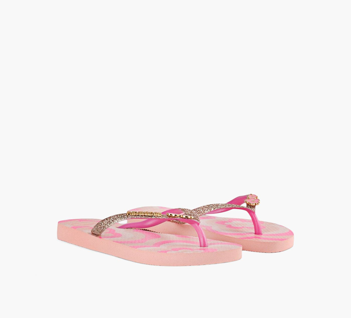 HAVAIANAS TONGFINEPAILLETTESENFANTS en ROSE PALE vue 2