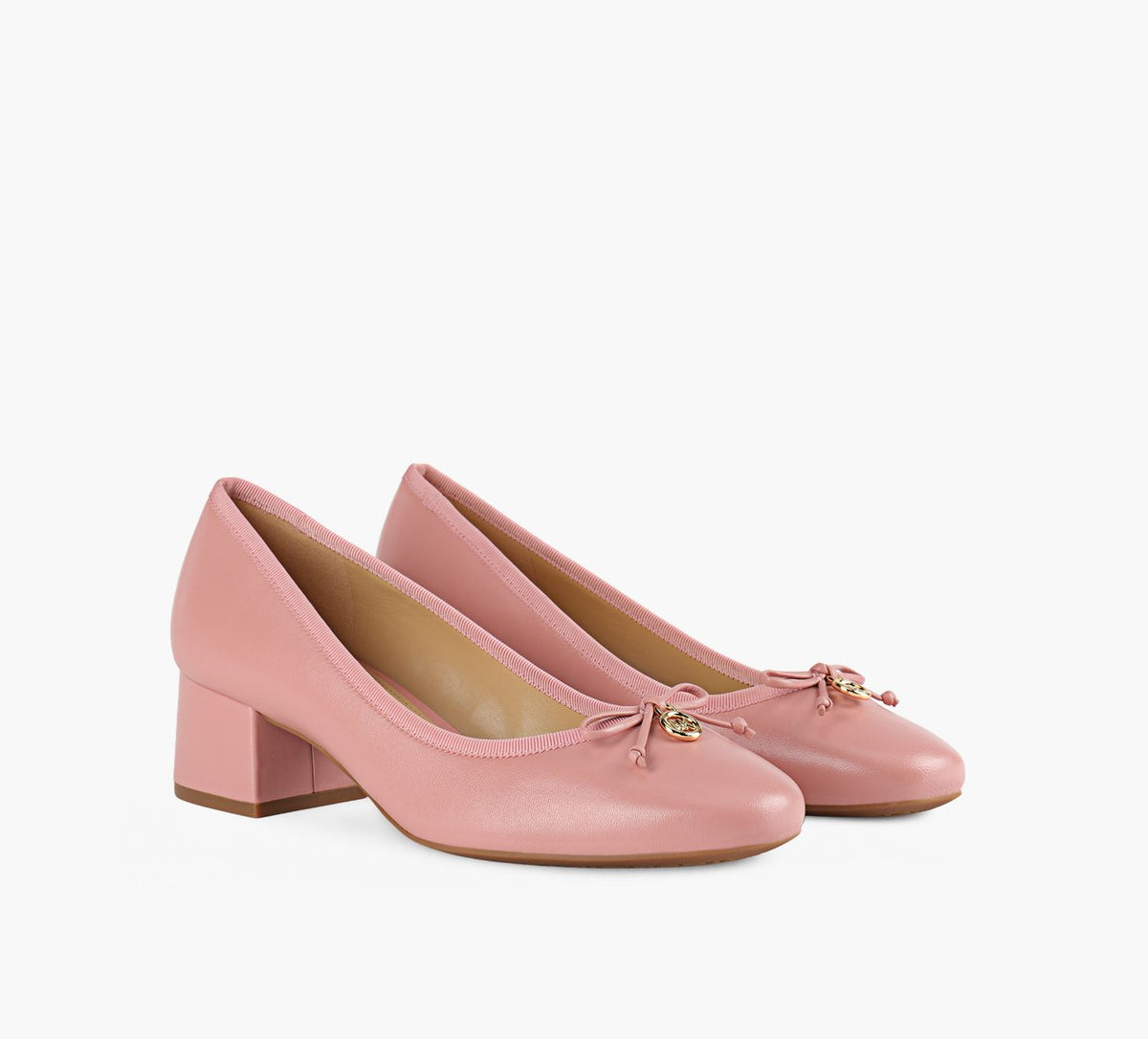 MICHAEL KORS PIPERFLEXMIDPUMP in LIGHT PINK view 2