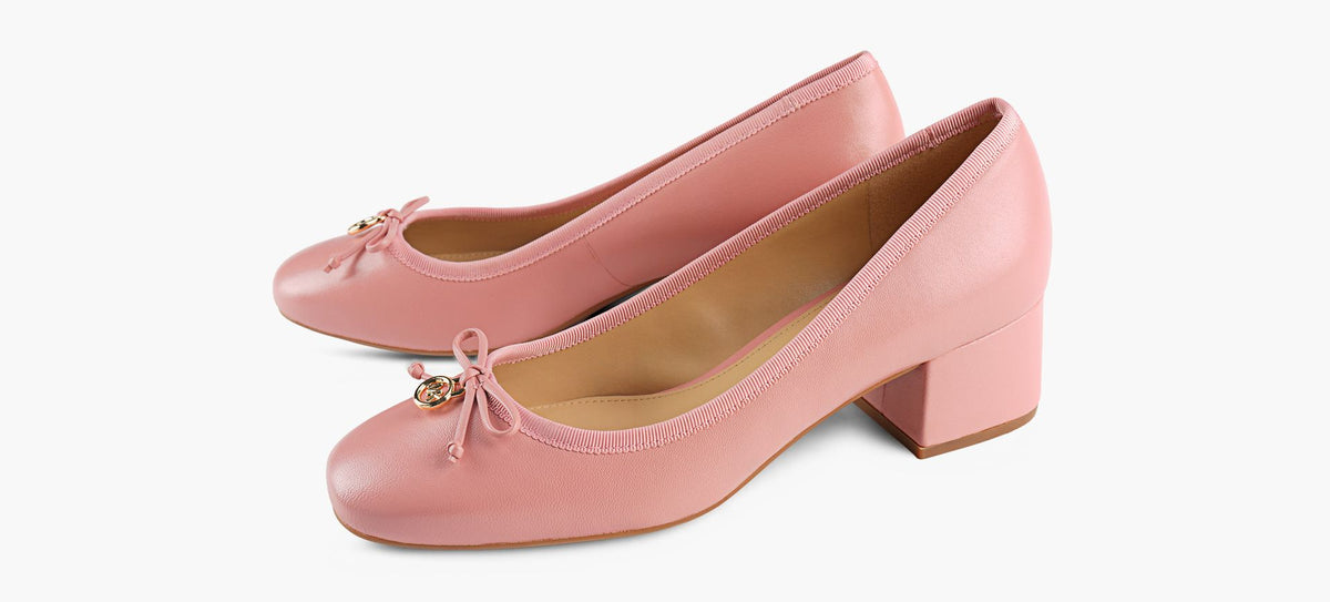 MICHAEL KORS PIPERFLEXMIDPUMP in LIGHT PINK view 4