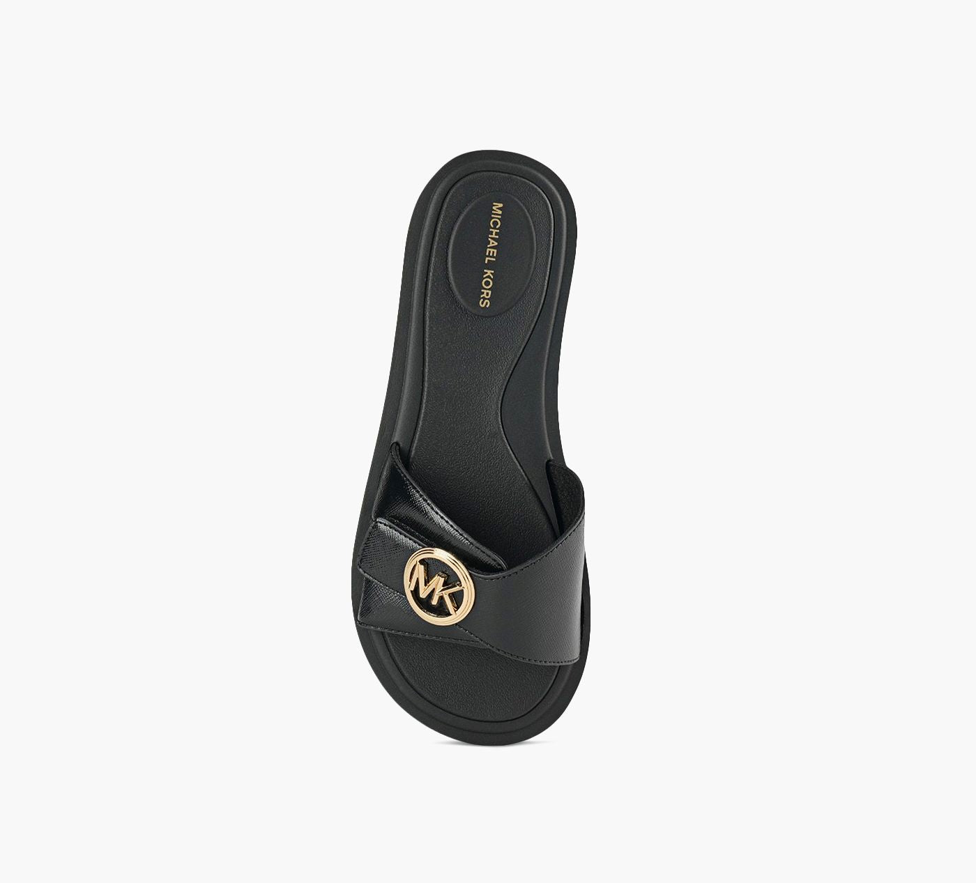 MICHAEL KORS MKPOOLSLIDE in BLACK view 1c