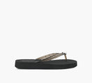 MICHAEL KORS POSIEFLIPFLOP in BLACK