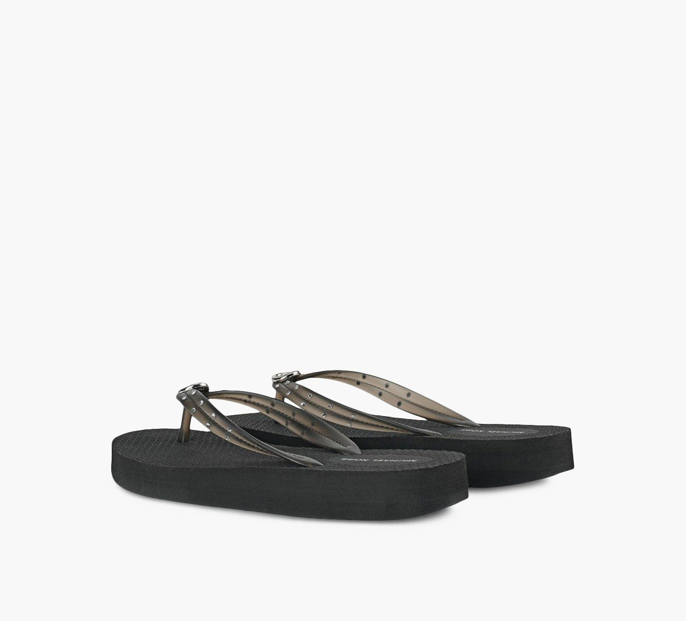 MICHAEL KORS POSIEFLIPFLOP in BLACK view 3