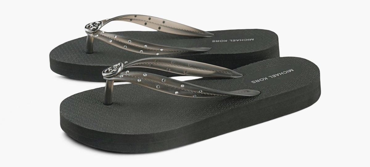 MICHAEL KORS POSIEFLIPFLOP in BLACK view 4