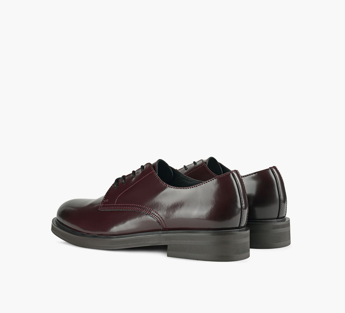 BROWNS CHOBE in BURGUNDY view 3