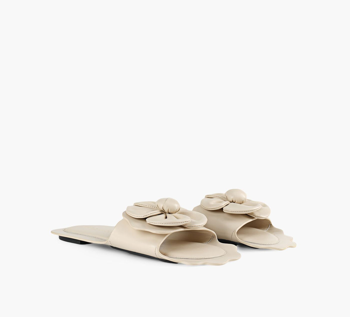 MARC JACOBS THEDAISYSANDAL in BEIGE view 2