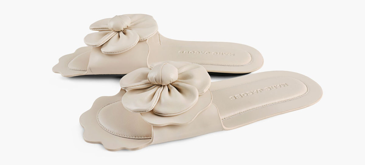 MARC JACOBS THEDAISYSANDAL in BEIGE view 4
